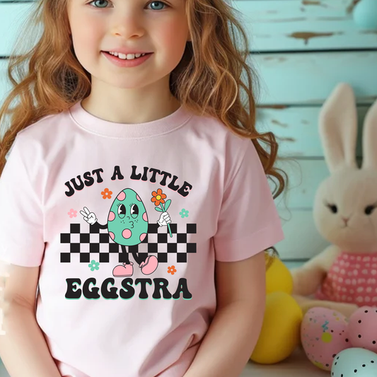 Just a little Egg-stra Sassy Easter t-shirt