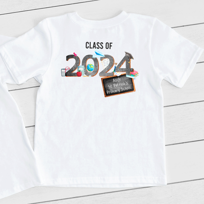 Personalised School Leavers T-Shirt - Autographs / Signatures Keepsake