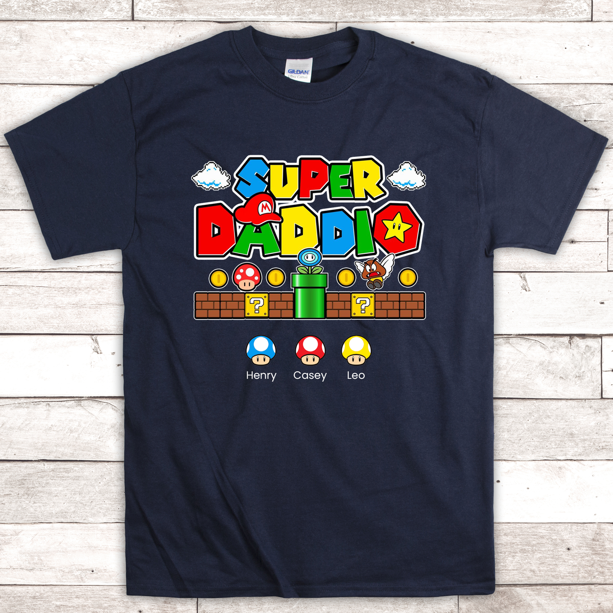 Super Daddio Personalised T-Shirt