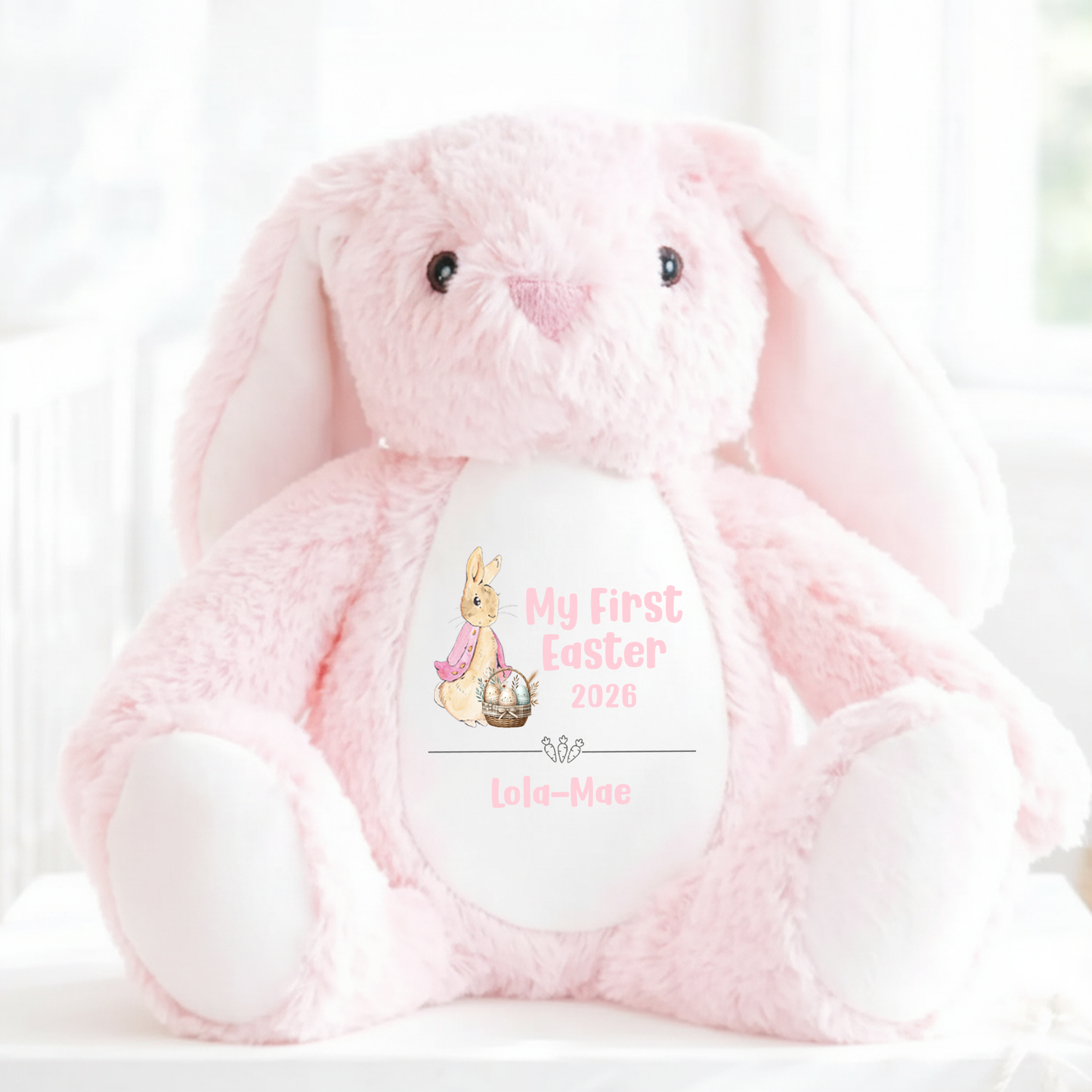 Personalised My 1st Easter - Bunny Rabbit Soft Toy