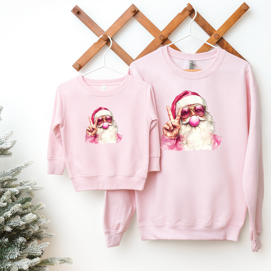 Sassy Santa Christmas Sweatshirt Jumper - Family Matching