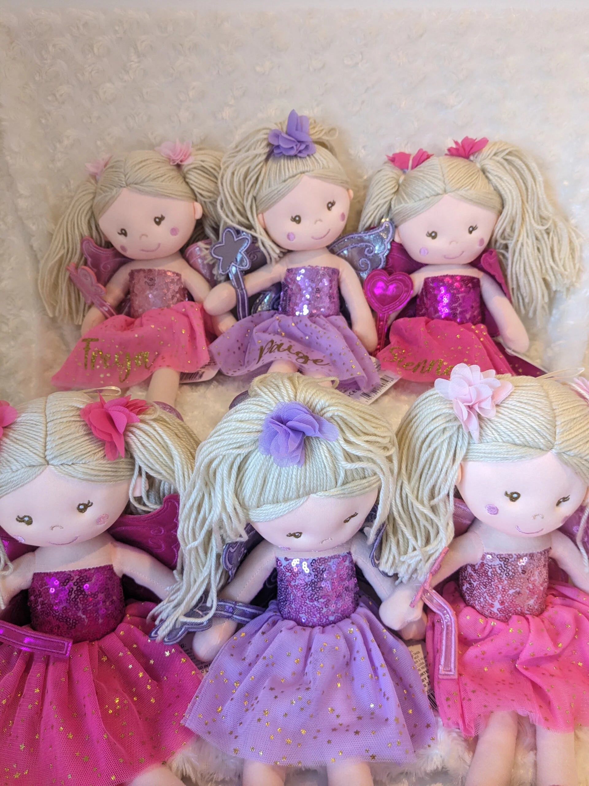 Personalised Fairy Doll Soft Plush Toy ShopMiniVIP