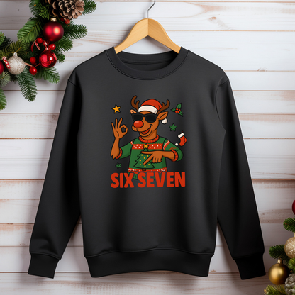 Reindeer 6-7 Christmas Sweatshirt Jumper