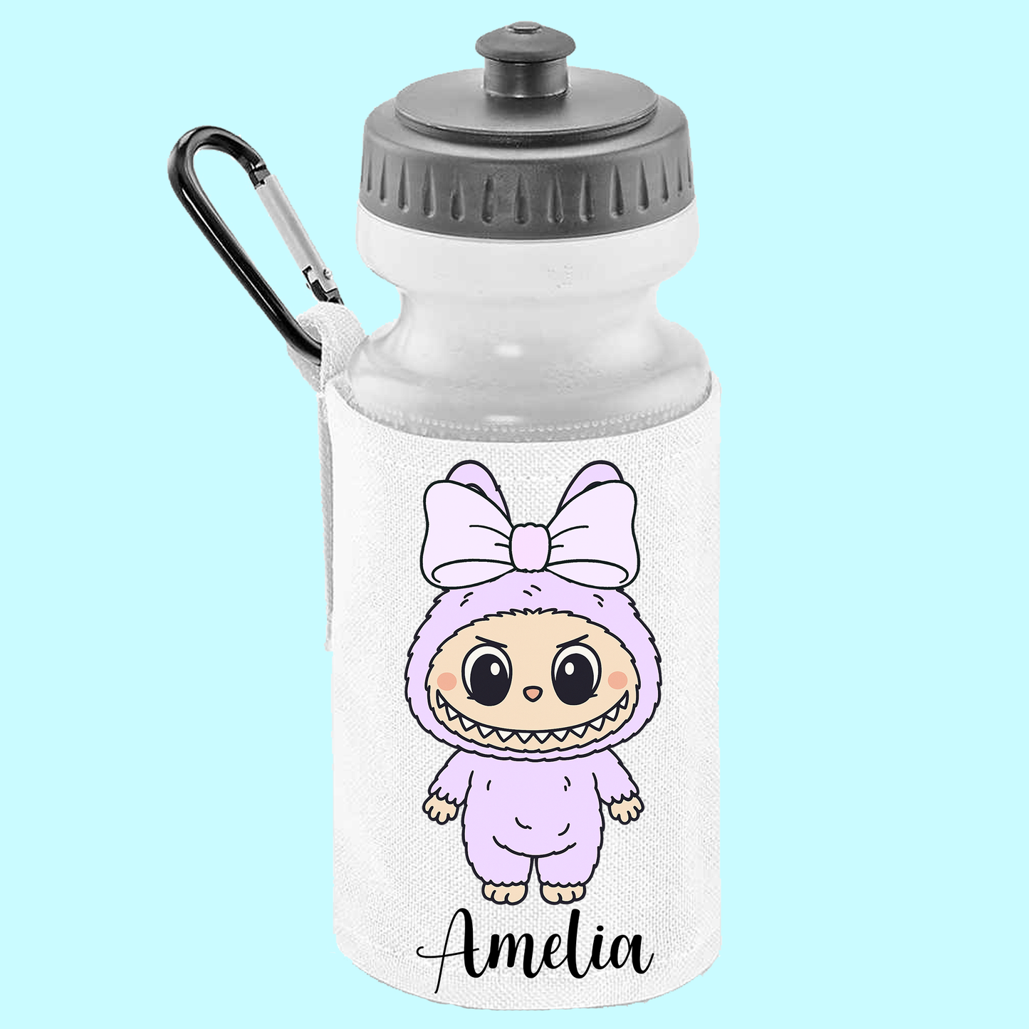 Personalised Bubu White Water Bottle