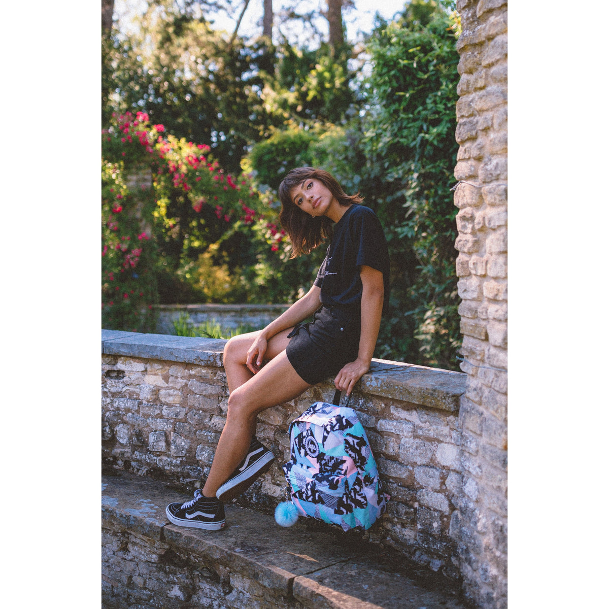 Hype Pastel Abstract Backpack - personalisation optional!