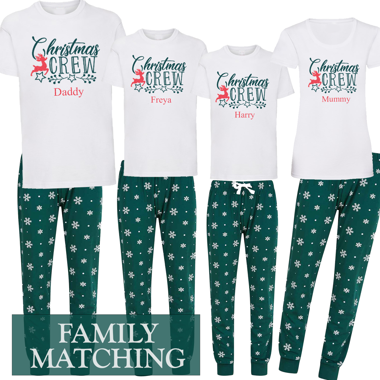 Short sleeve 2025 christmas pyjamas