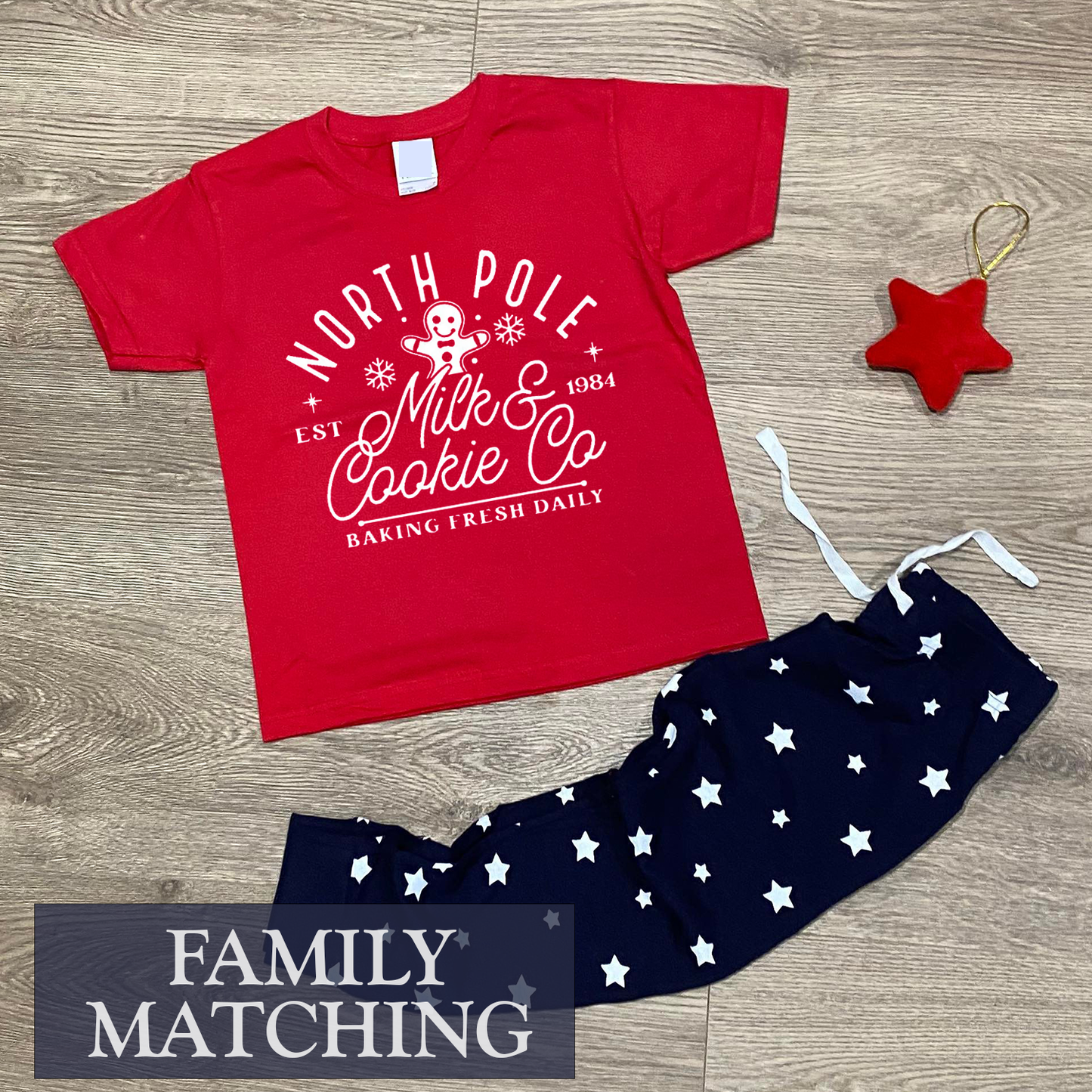 North Pole Cookie Co - Family Matching PJs