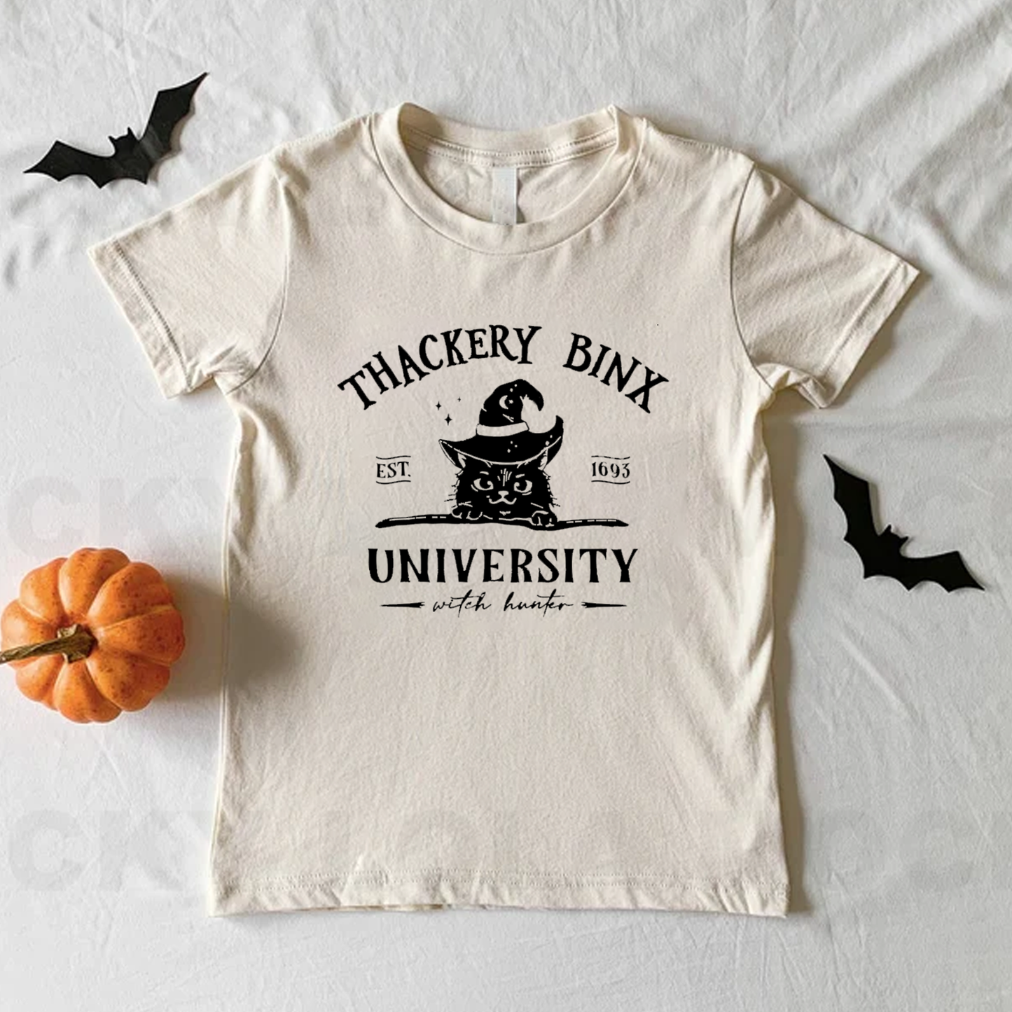 Thackery Binx University T-Shirt