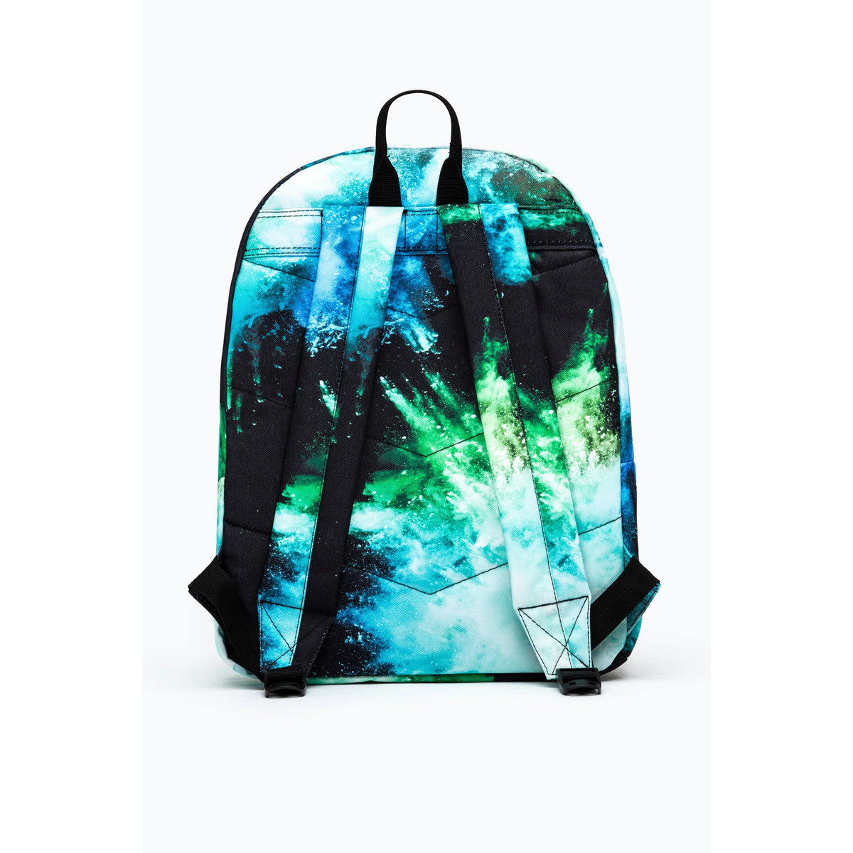 Hype Blue &amp; Green Chalk Dust Backpack - personalisation optional!