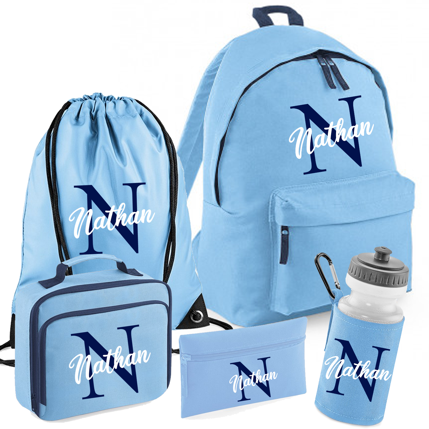 Personalized discount school bags