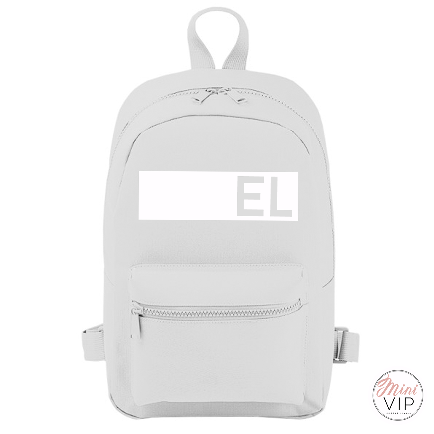 Personalised Block Name Mini Back Pack - other bag colour options