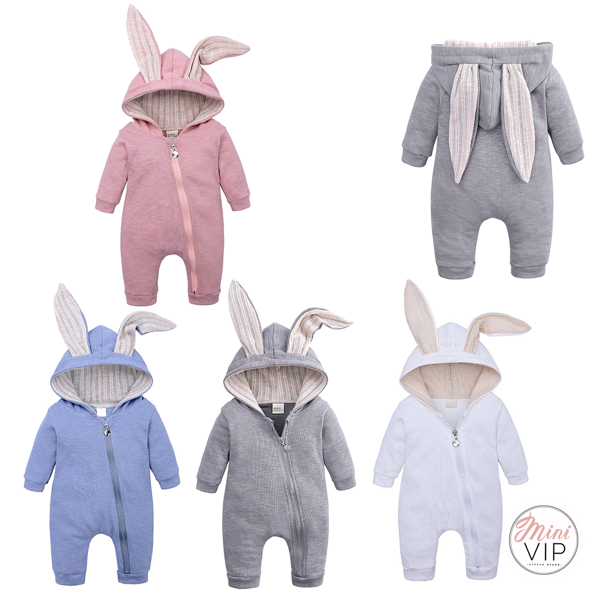 Cute Bunny Romper/All in One - personalisation available