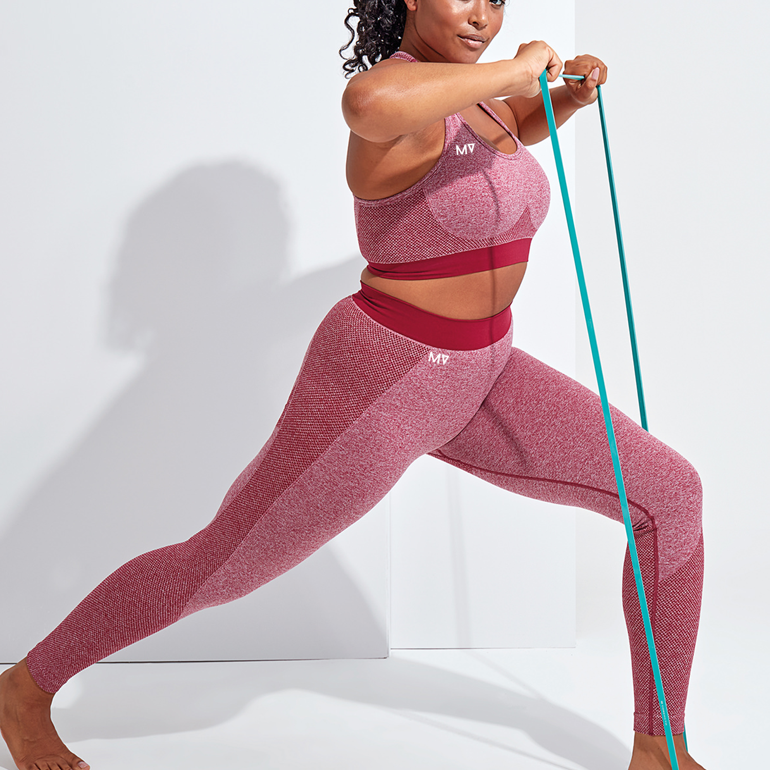 Burgundy sport leggings hot sale