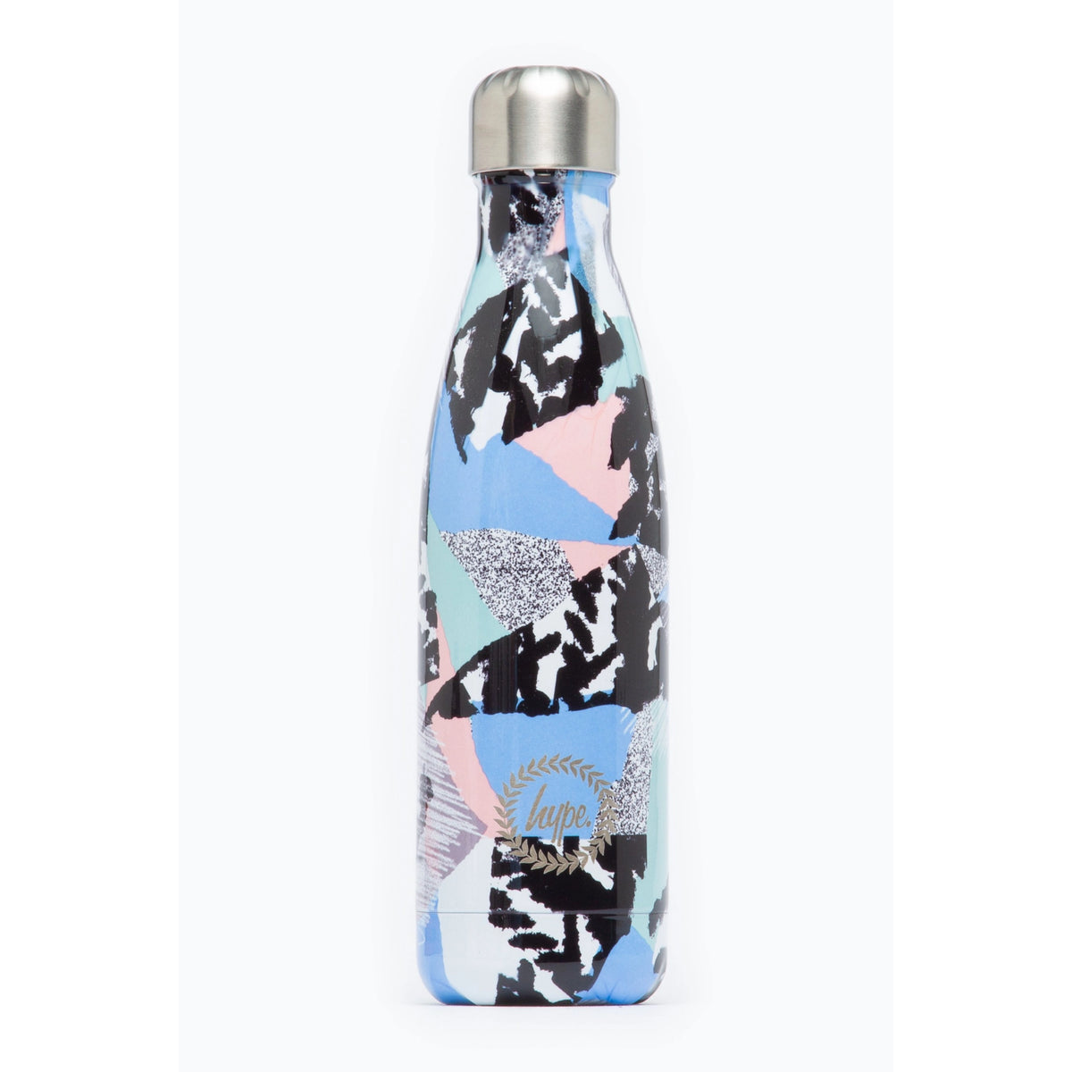 Hype Pastel Abstract Metal Water Bottle - personalisation optional!