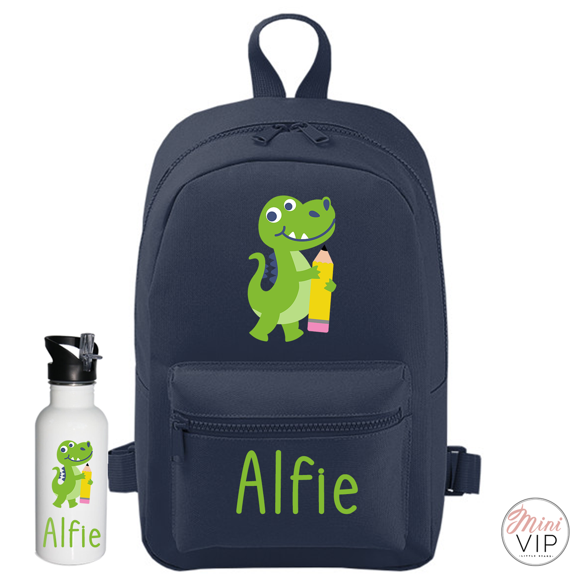 Personalised School Dinosaur Mini Back Pack - other bag colour options