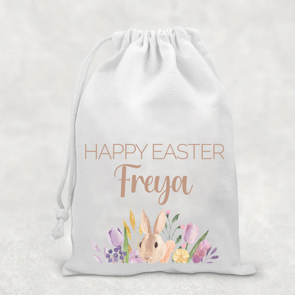 Personalised Happy Easter Treat Bag - different sizes available