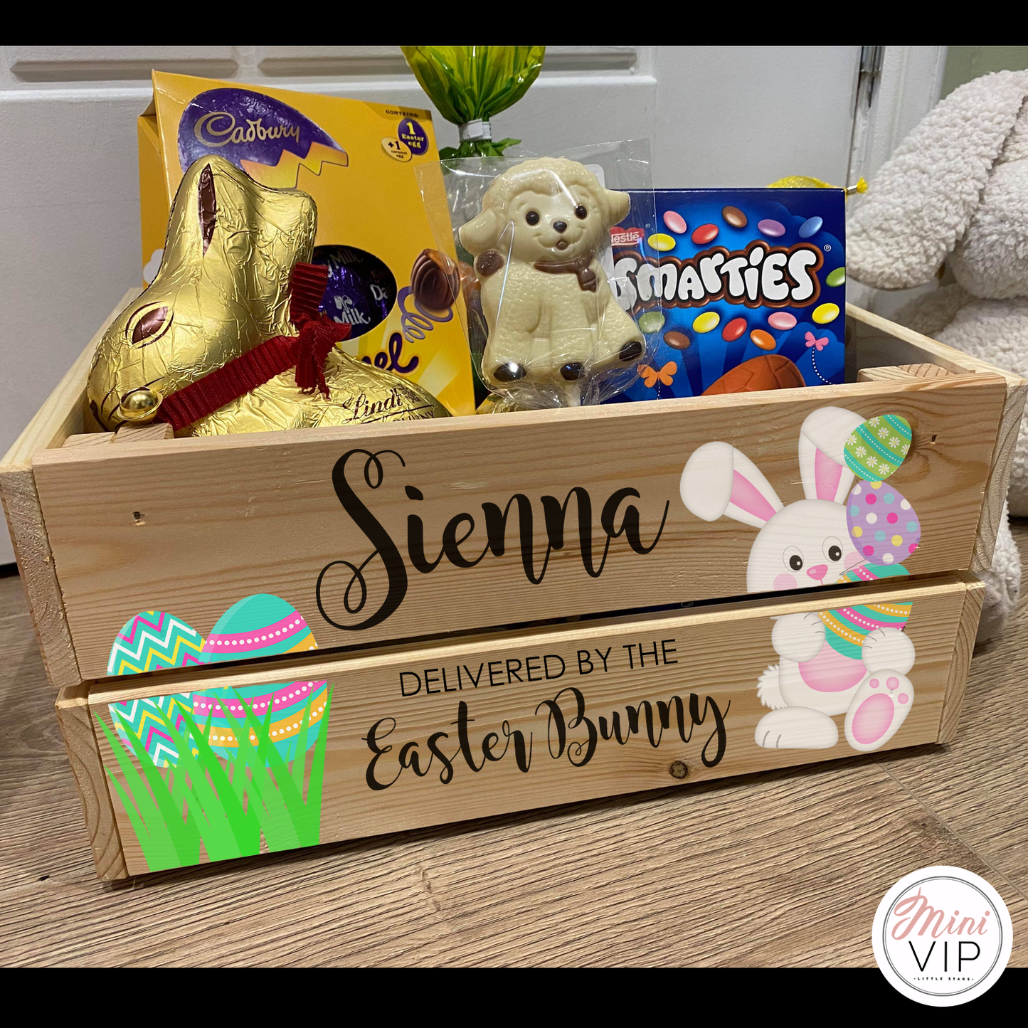 Personalised Easter Bunny Crate
