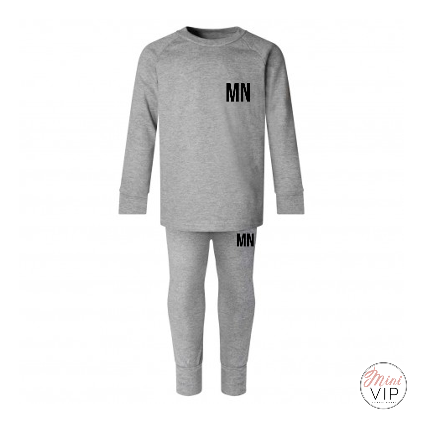 Personalise your own Grey Cotton Lounge Suit