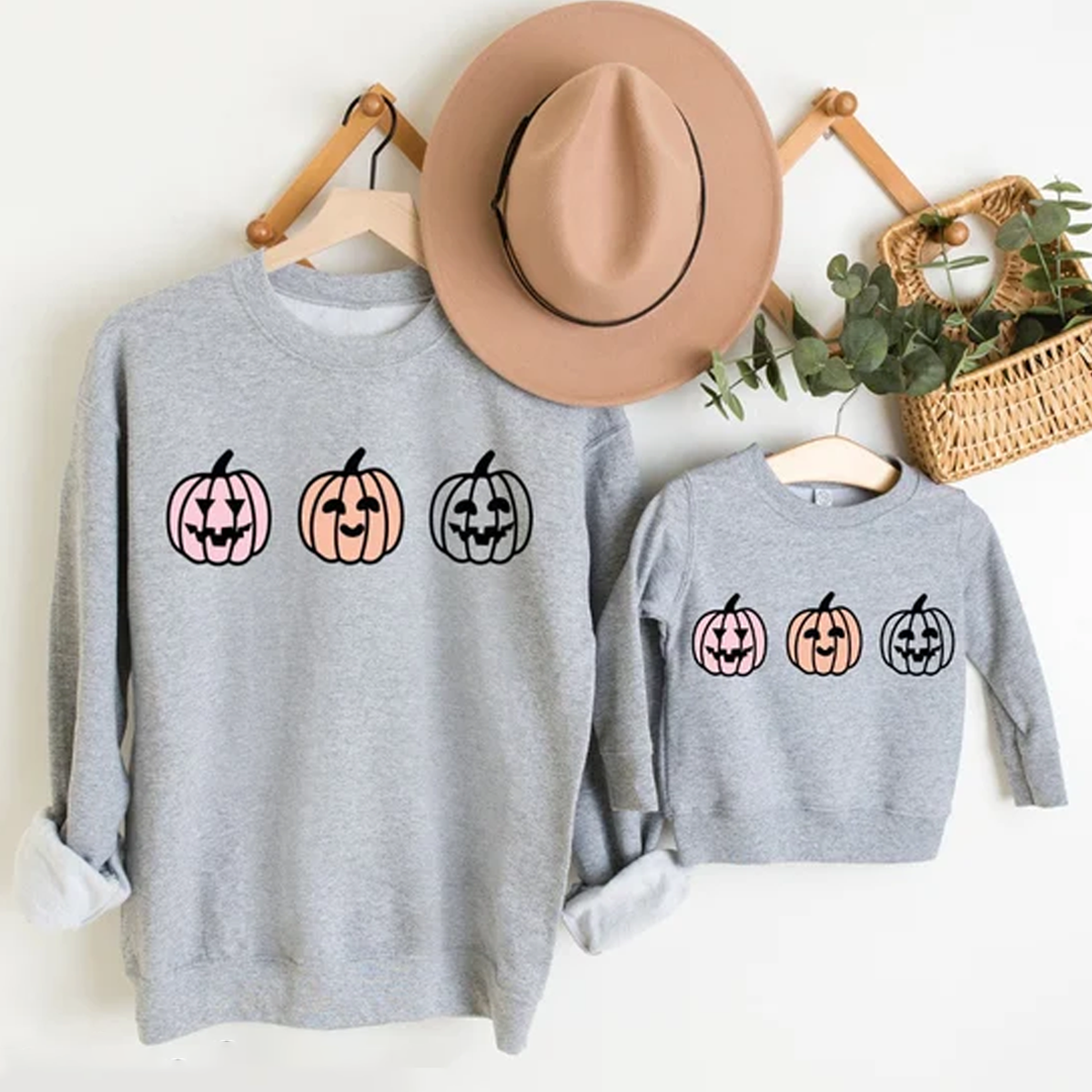 Pumpkin Prints - Family Halloween Sweatshirt