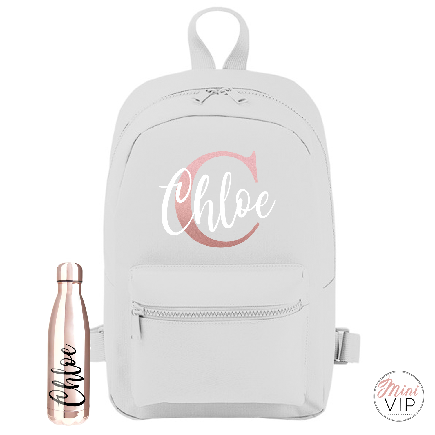 Mini backpack rose gold deals