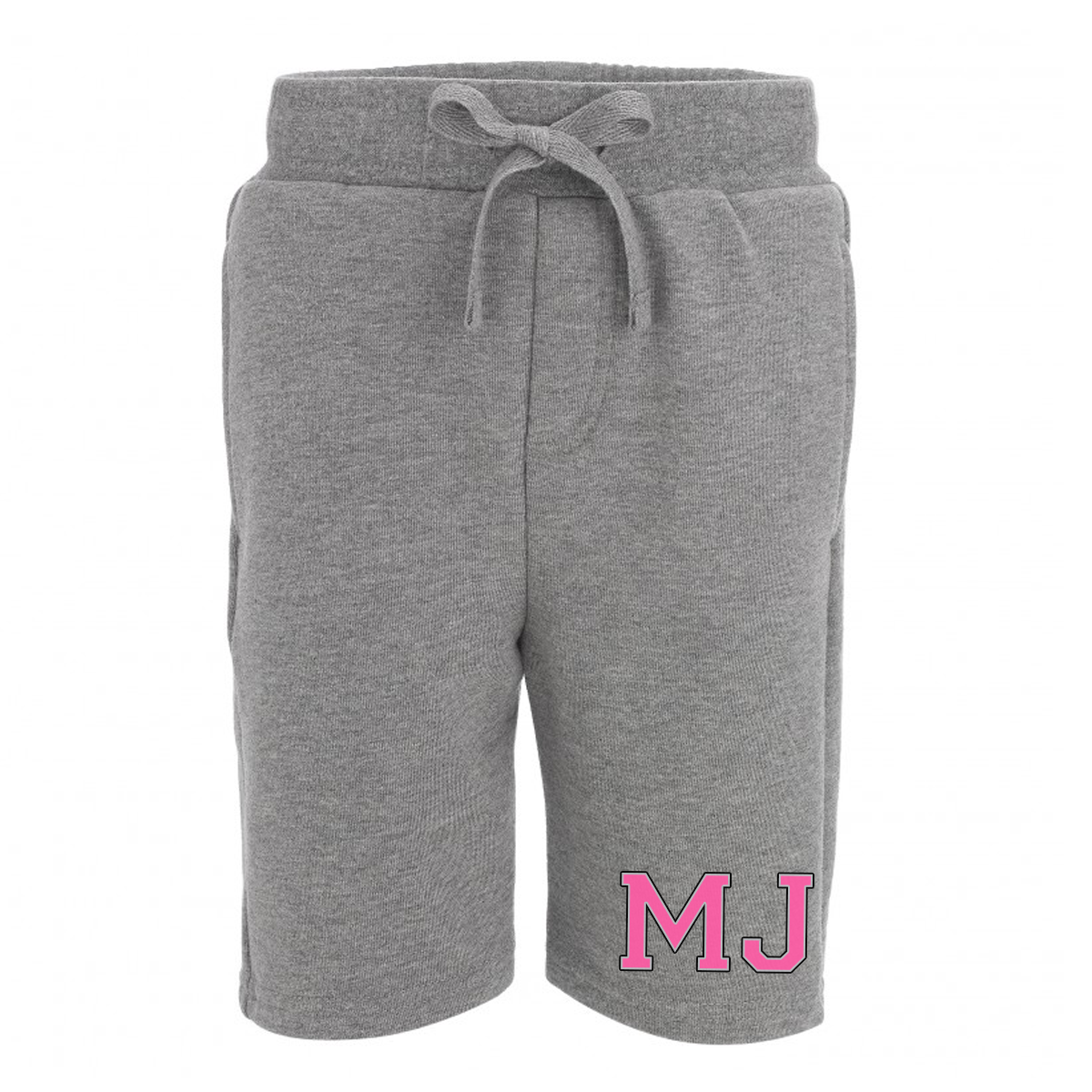 MiniVIP© Personalised Varisty Letters Grey Shorts