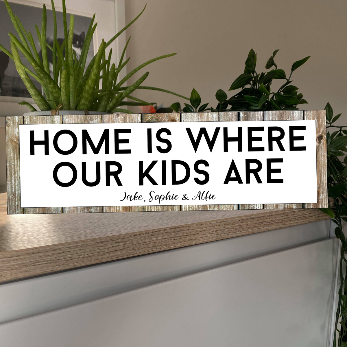 Home is where ... Personalised Street Sign