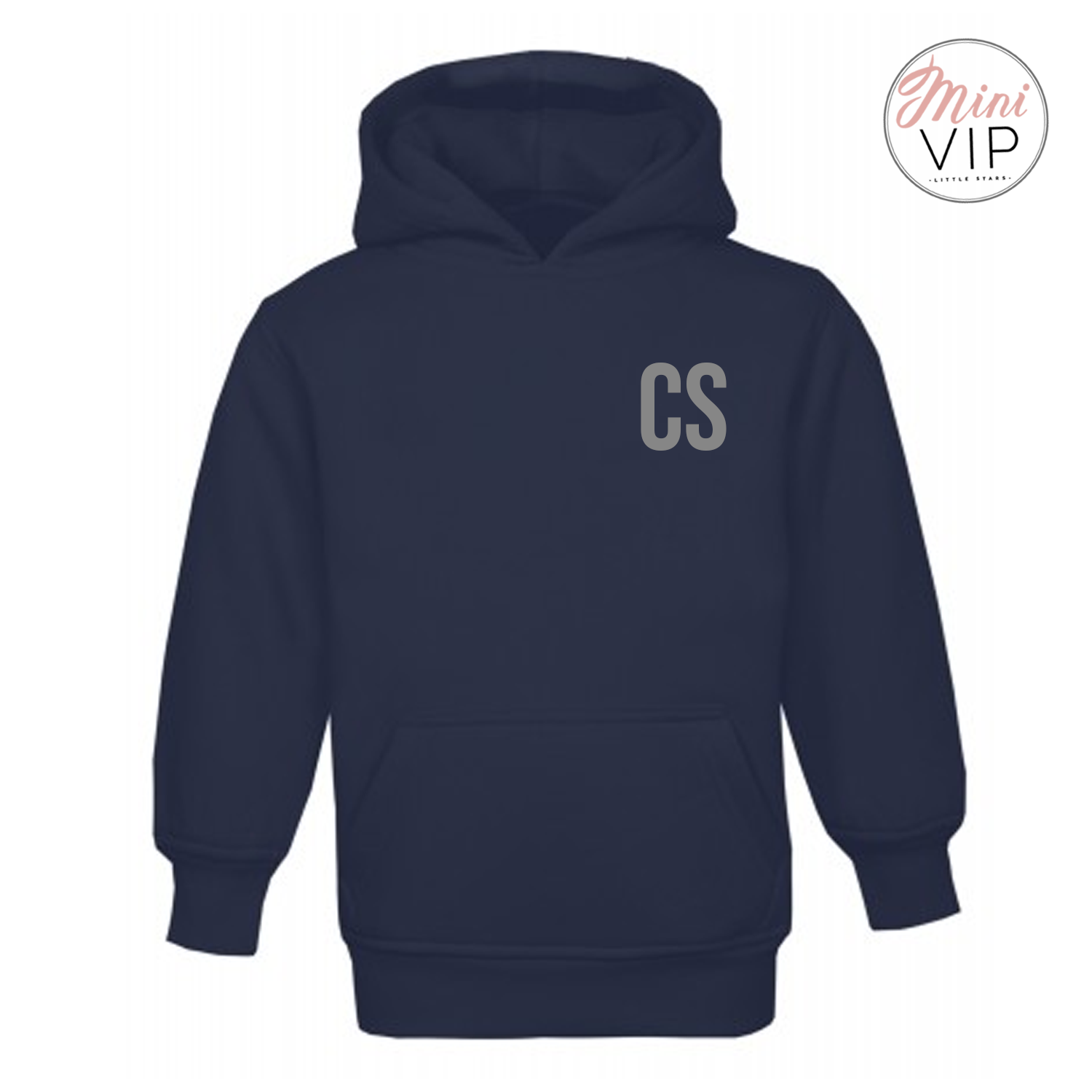 Personalised Navy Initials hoodie - ShopMiniVIP