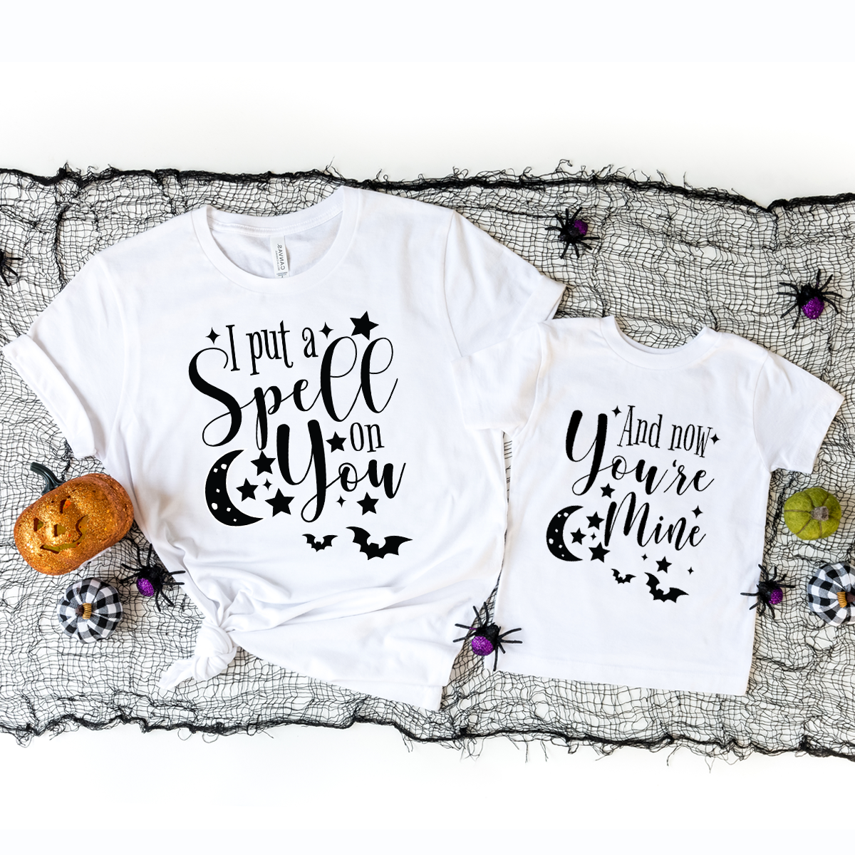I Put A Spell On You - And Now You're Mine Halloween Twinning Shirts