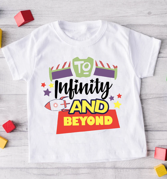 To Infinity & Beyond White T-Shirt