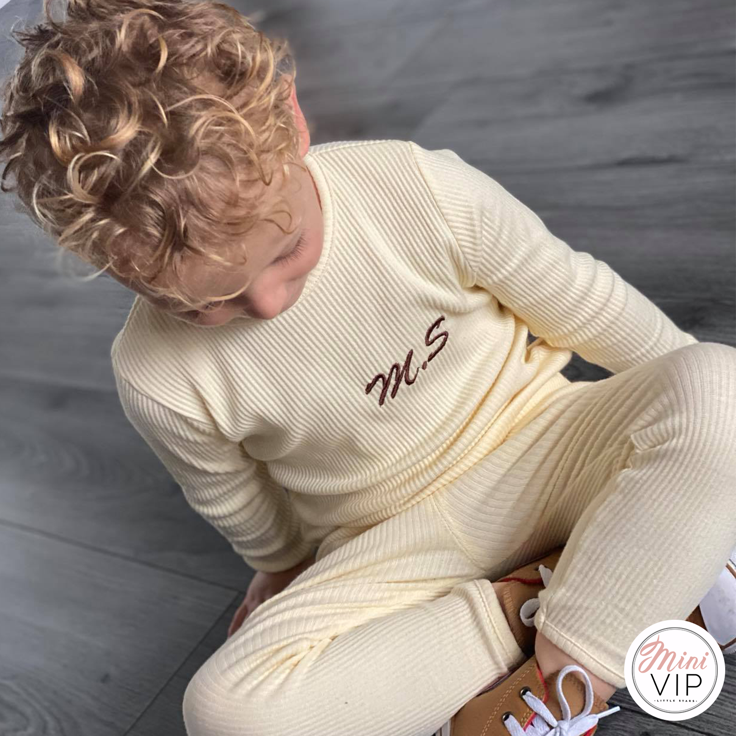 Personalised ribbed loungewear baby 2025