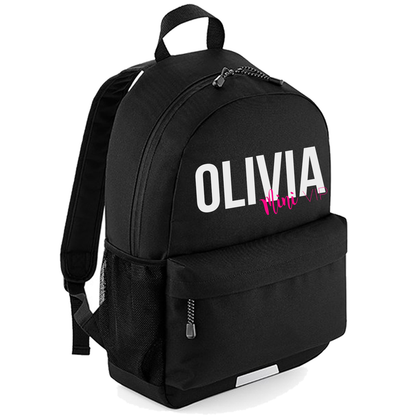 Personalised Mini VIP Academy Backpack - School Bag. More colour options available