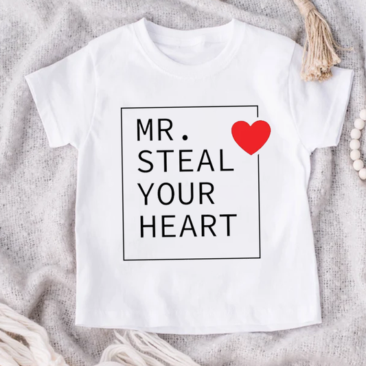 Mr Steal Your Heart Valentine's T-Shirt