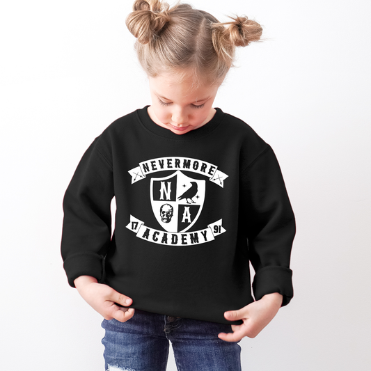 Nevermore Academy - Black Sweatshirt