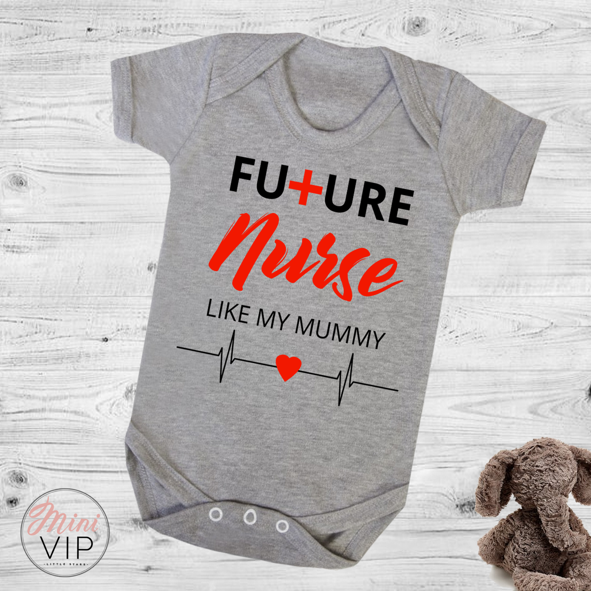Future Nurse Just Like Mummy bodysuit