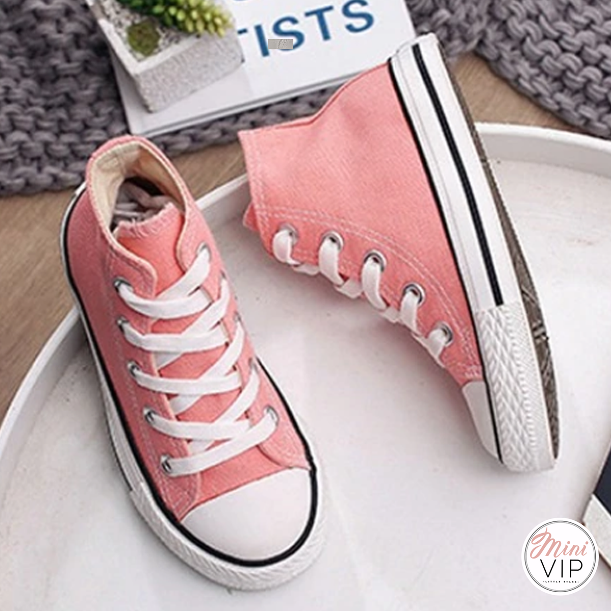 Baseball Hi-Top Canvas Trainers - blank - New Colours Autumn / Winter