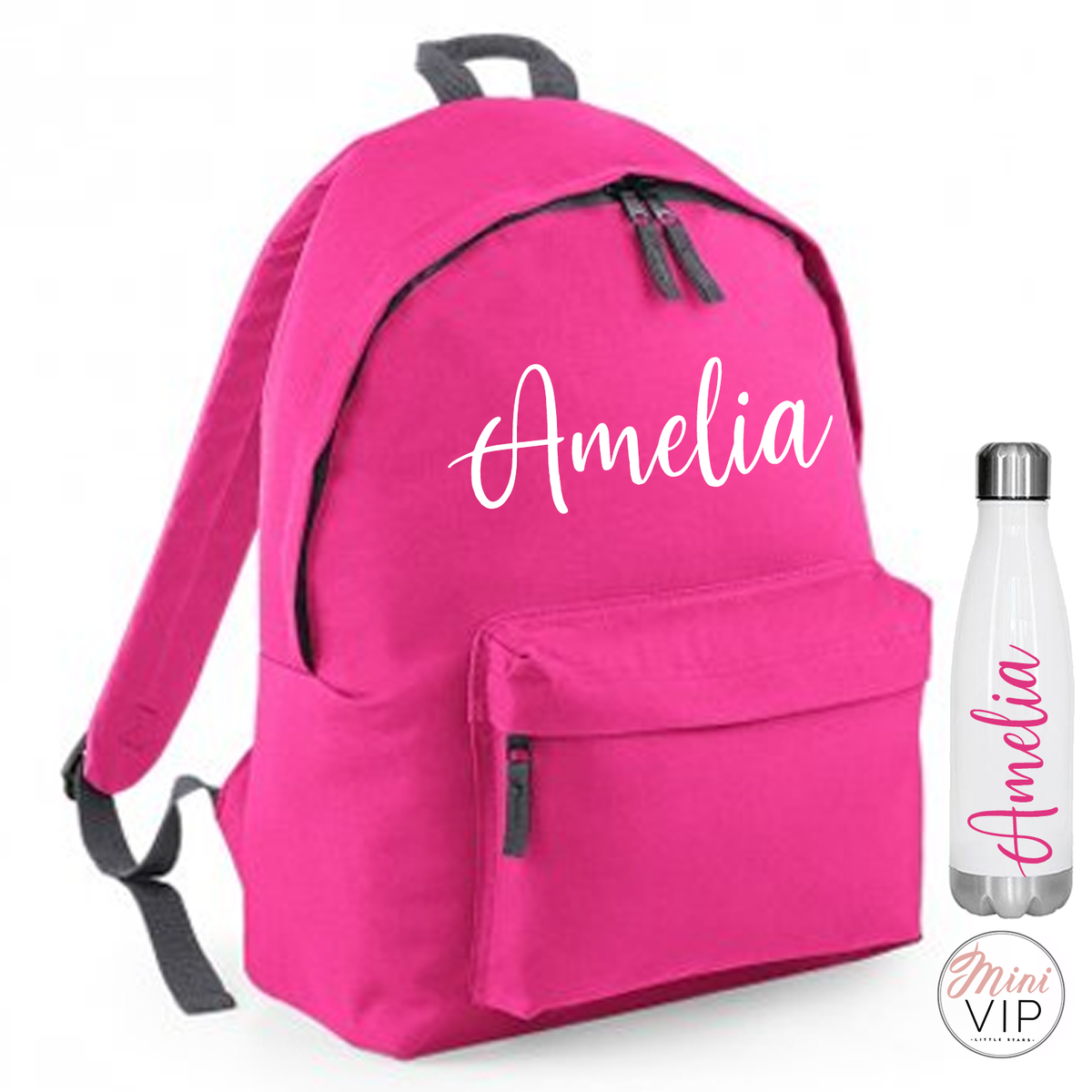 Personalised Script Name Bag - other back pack colour options