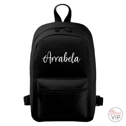 Personalised Script Name Mini Back Pack - other bag colour options