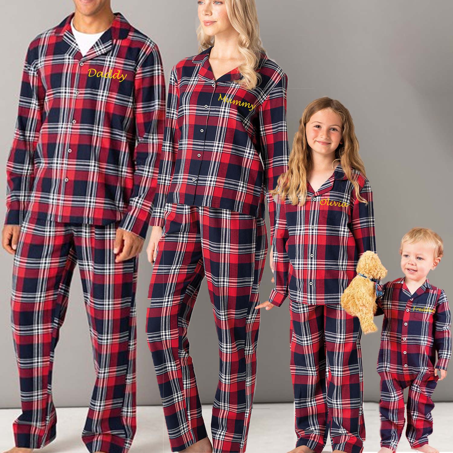 Tartan pyjamas deals