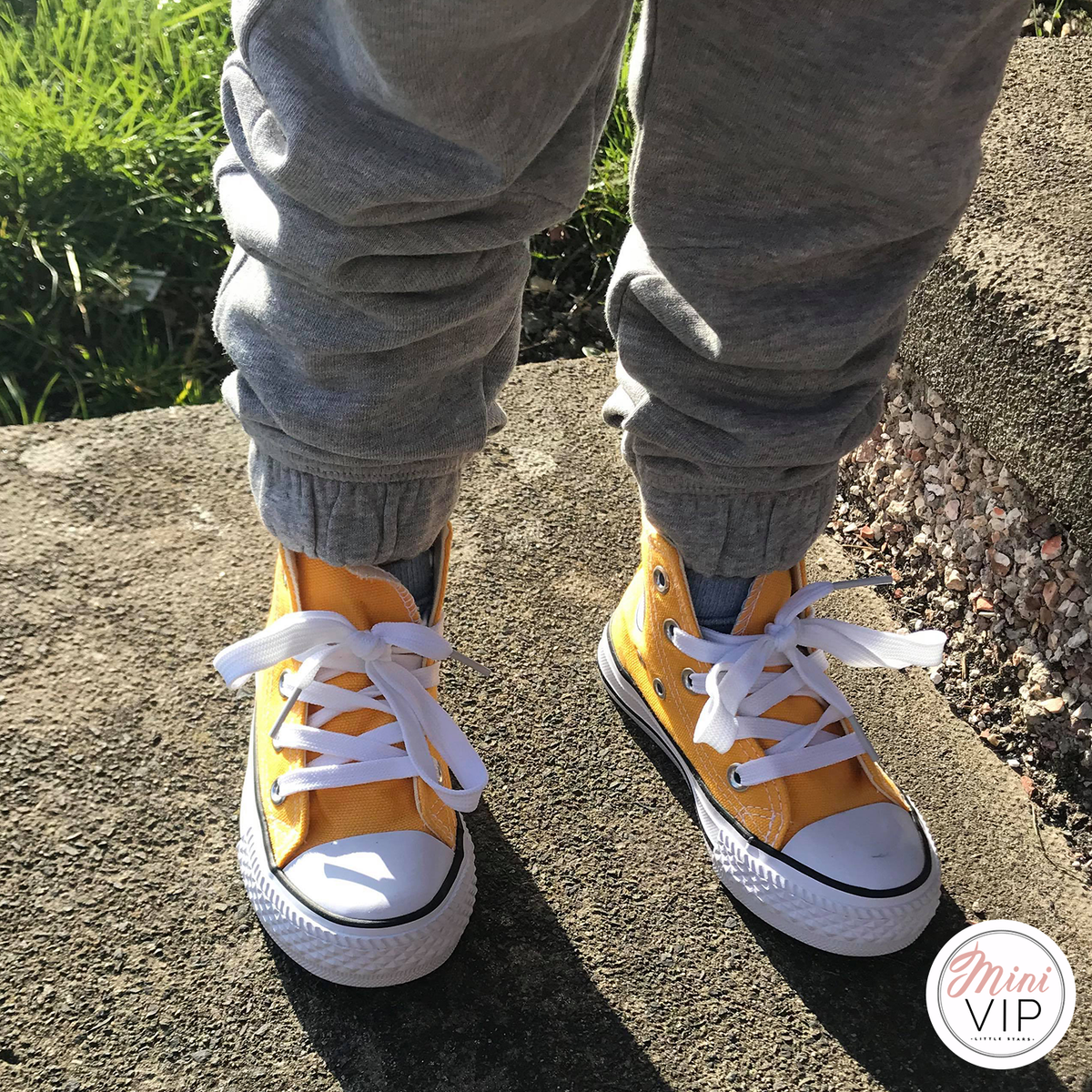 Personalised Baseball Hi-Top Canvas Trainers